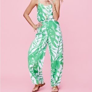 Lilly Pulitzer for Target Palm print jumpsuit